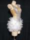 Rhinestone Feather Dress