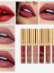 6 PCS BEAUTY GLAZED LIP STICK SET