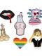 Explicit LGBT Pride Cartoon Enamel Pin (Various Designs)