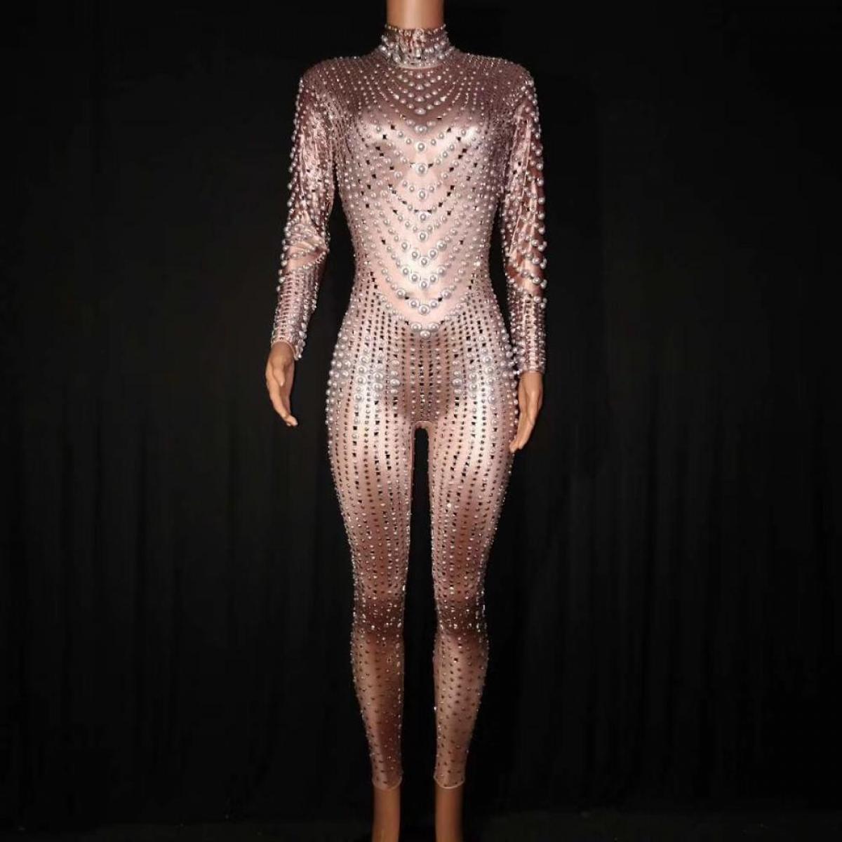 full body glitter bodysuit